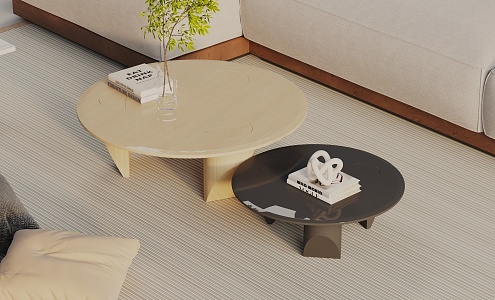 Modern coffee table 3d model