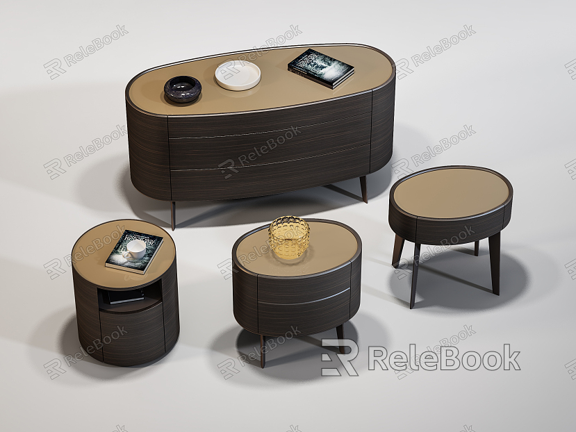 Modern Bedside Cabinet Decorative Cabinet Bedside Cabinet Combination model