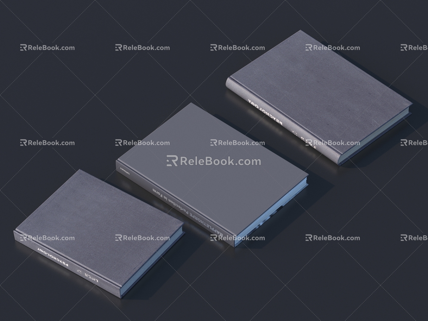 Modern Book Notebook 3d model