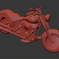 Yellow Classic Cruiser Motorcycle With Black Seat Handlebar And Star Emblem