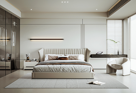 Modern Bedroom 3d model