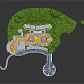 Game Environment Game Scene Fairy Tale Scene Fairy Tale Magic Scene Magic Item Fantasy Scene 3d model