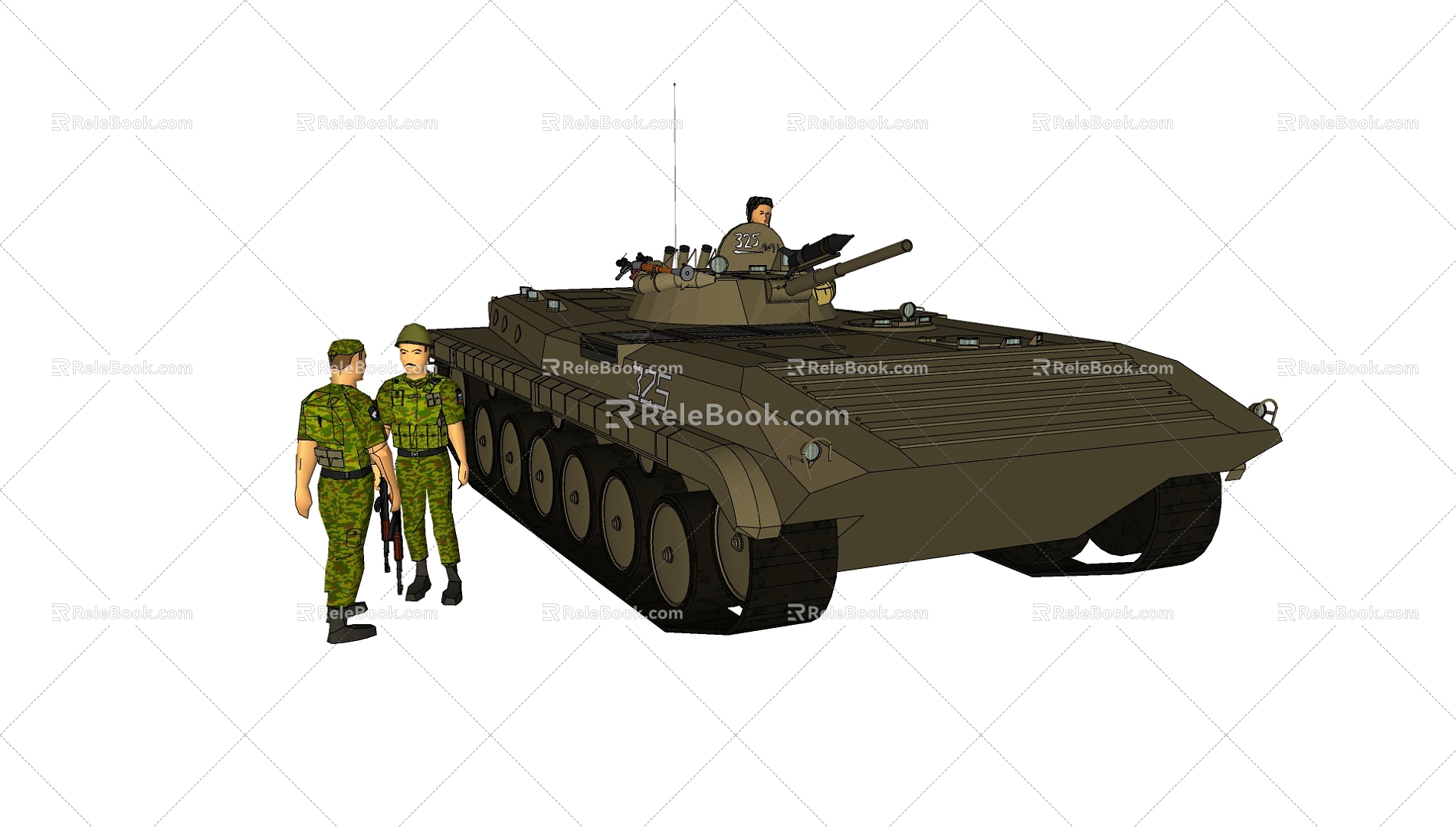 Tanks 3d model