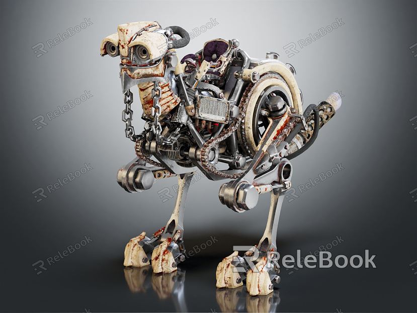 Modern Chassis Bird Robot Bird model