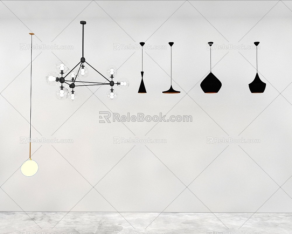 Pendant lamp model