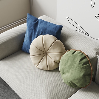 Modern pillow 3d model