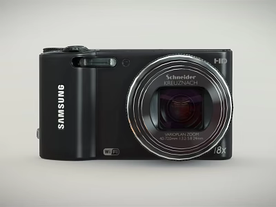 Samsung Compact Digital Camera With Schneider Kreuznach Lens And 18x Optical Zoom 3d model