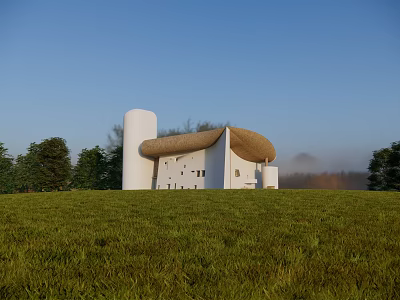 Modern Church Langxiang Church 3d model