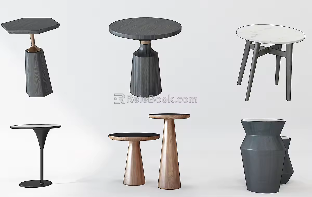 Round a few 3d model
