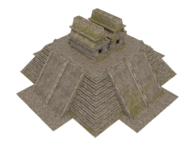 Altar Platform Monuments 3d model
