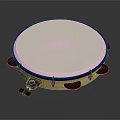 High Quality Wooden Percussion Drum Musical Instrument With Circular White Head And Metal Hardware