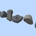 Various Wood And Stone Materials Showcasing Different Shapes Sizes And Textures