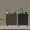 Modern Wood Grain Cabinet Ins Style Minimized Style Cabinet Entire Cabinet Sideboard Cabinet Balcony Cabinet Storage Cabinet Home Entrance Cabinet 3d model