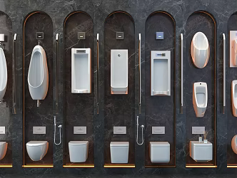 Modern Urinal 3d model