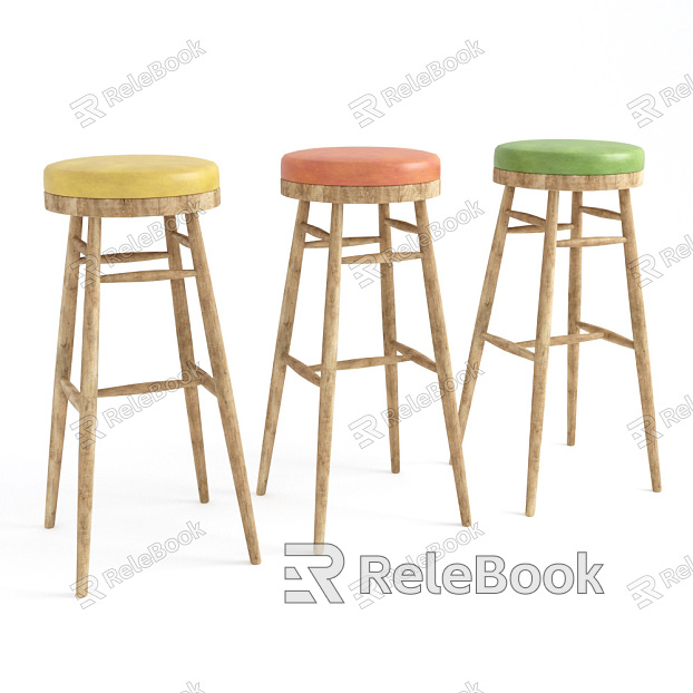 Modern Bar Stool Bar Chair model