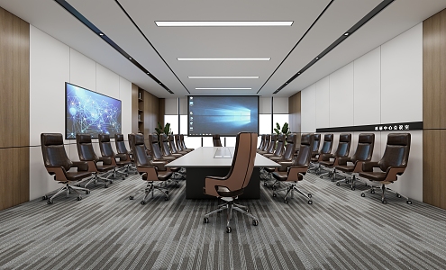 Conference Room 3d model