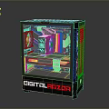 Game host computer host high-end host luxury host high-end computer game computer 3d model