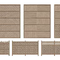 Various Decorative Wooden Fence Styles With Different Patterns For Garden And Outdoor Decor