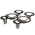 Modern Giorgetti Coffee Table Round Side Table Glass Coffee Table Mother Coffee Table Solid Wood Coffee Table 3d model