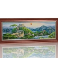 Jane European Mural Painting Oil Painting 3d model