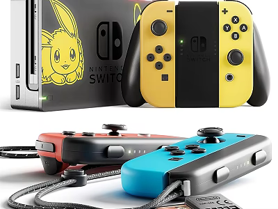 Modern gamepad digital equipment 3d model