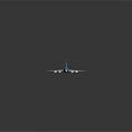 Sleek Blue And White Model Aircraft With Streamlined Design And 180 Logo On Black Surface