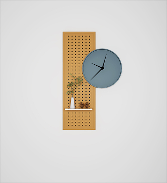 Modern Clock Wall Decorations 3d model