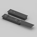 Modern Modular Socket Hardware Tools With Black And Silver Finishes