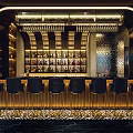 Jazz Bar With Modern Exterior Lighting And HQ Signage Design