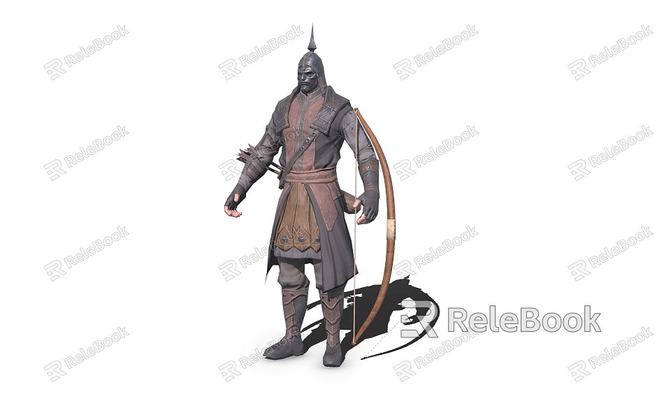 Archer Medieval Warrior model