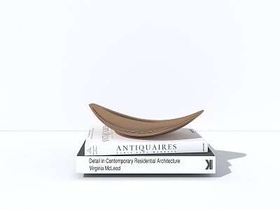 Book ornaments model