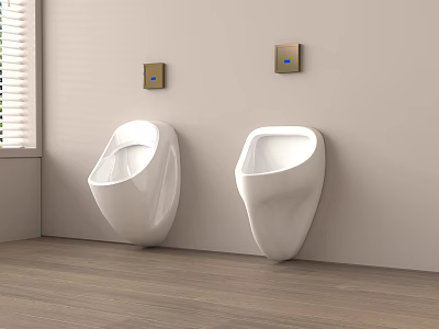 Modern urinal 3d model