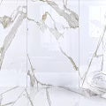 Modern Marble Kitchen Components With Wall Panels Countertops And Island