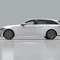 Silver Modern Wagon Car With Sleek Exterior Design Alloy Wheels And Front Grille