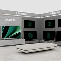 Hisense TV Hisense TV TV Hisense brand Hisense store 3d model