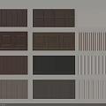 Various Wainscoting Panel Designs With Different Wood Colors And Patterns For Interior Design