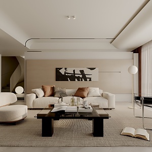 Living room 3d model