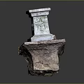 Columns Stone Columns Stone Columns Old Columns Roman Columns Roman Columns Classical Columns Greek Columns 3d model
