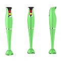 Three Green Hand Blenders Modern Kitchen Appliances For Home Use