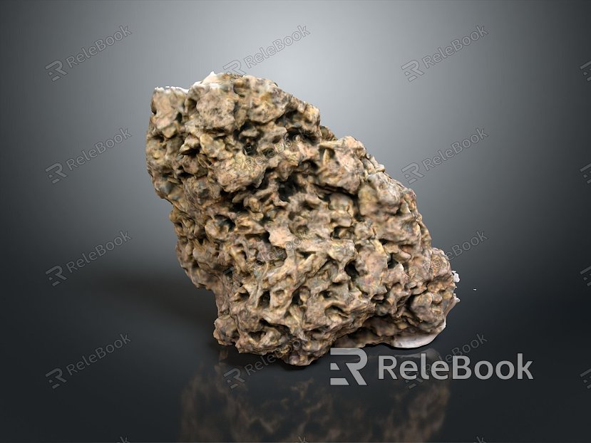 Stone Rock Stone Stone Appreciation Stone Strange Stone Ore Realistic model