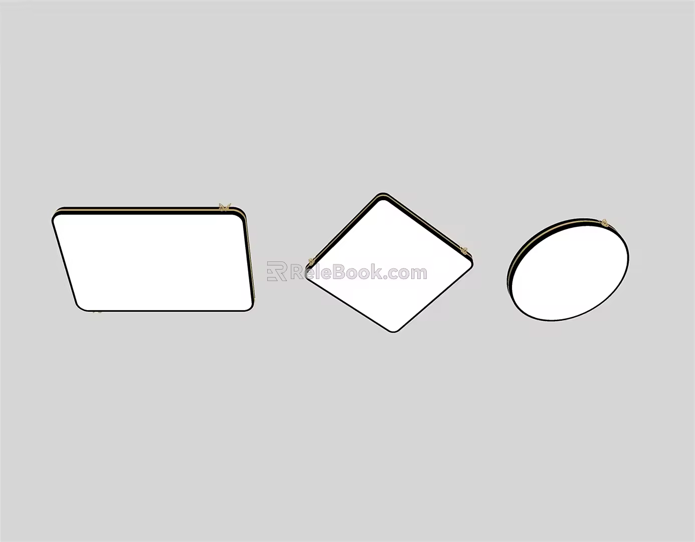 modern ceiling lamp 3d model