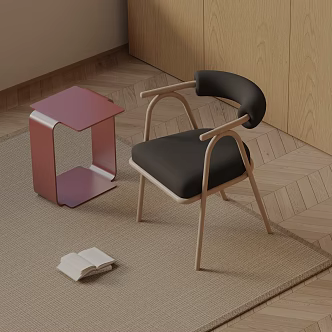Modern Dining Chair 3d model