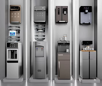 Modern water dispenser water dispenser water purifier wall-mounted water dispenser 3d model