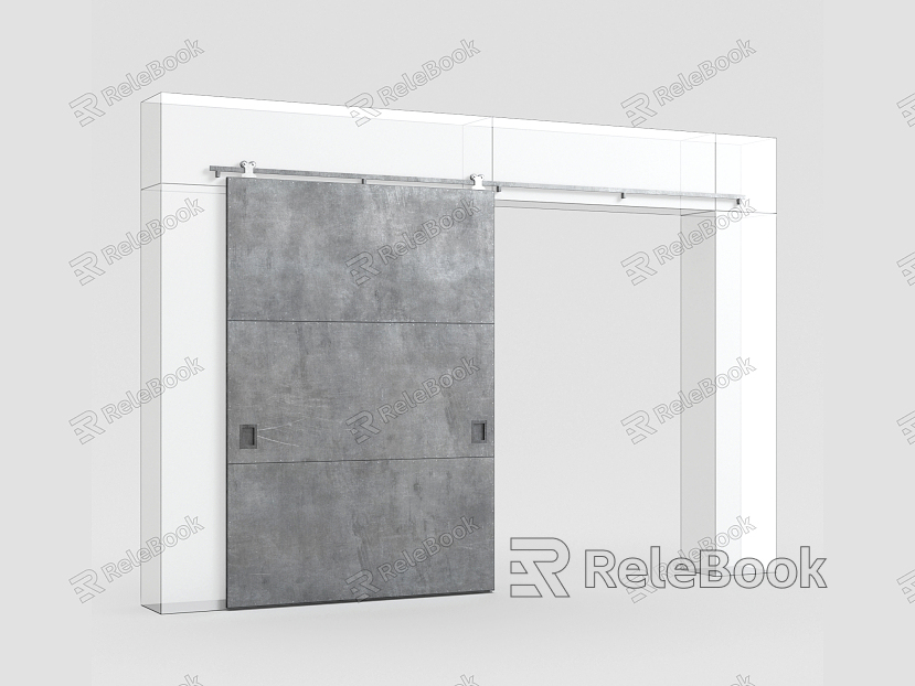 Modern Barn Door model