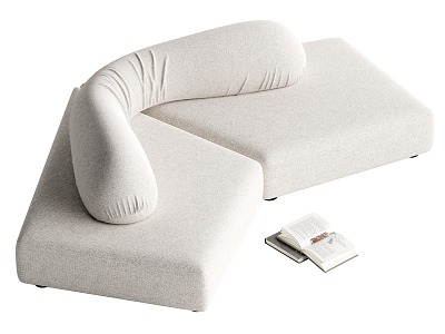 Modern Multiplayer Sofa 3d model