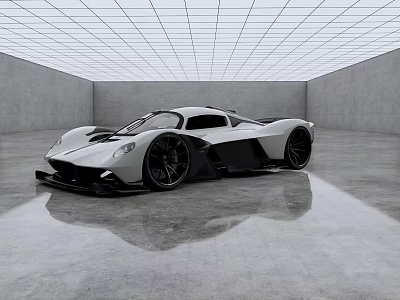 Aston Martin Valkyrie Super sports car Racing Valkyrie 3d model
