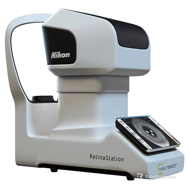 Nikon RetinaStation Medical Device For High Precision Retinal Examination And Diagnostic Use 3d model 