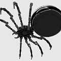LEGO toy building blocks spider insect 3d model