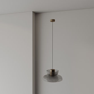 Modern chandelier 3d model