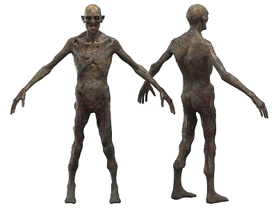 zombie corpse zombie mummy monster 3d model